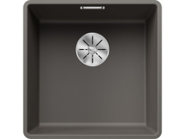 Blanco Subline 400-F Zlewozmywak granitowy jednokomorowy 42,7x42,7 cm wulkaniczny szary 527348