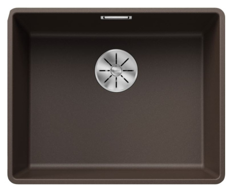 Blanco Subline 500-F Zlewozmywak granitowy jednokomorowy 52,7x42,7 cm kawowy 523537
