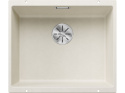 Blanco Subline 500-U Zlewozmywak granitowy jednokomorowy 53x46 cm delikatny biały 527170