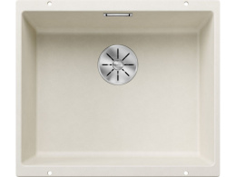 Blanco Subline 500-U Zlewozmywak granitowy jednokomorowy 53x46 cm delikatny biały 527170