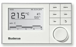 Buderus Regulator pogodowy Logamatic RC310 biały 7738112369