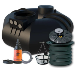 MPI System ogrodowy Standard ze zbiornikiem Octagon 4000l ZWOS0022