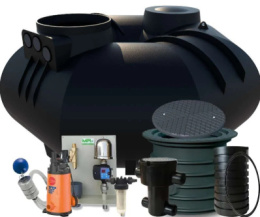 MPI Zestaw domowo-ogrodowy Eco Octagon 4000l ZWDE0022