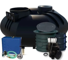 MPI Zestaw domowo-ogrodowy Standard Octagon 4000l ZWDS0022