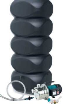 MPI Zestaw zbiornik na deszczówkę Gubo z pompą 1000l ZBGU1000