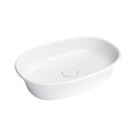 Omnires Classica M+ Umywalka nablatowa 61x40 cm biały mat CLASSICAUNBM
