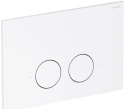 Omnires Flush Set Strongframe stelaż podtynkowy do WC z ECO spłukiwaniem przycisk spłukujący biały mat STFWCECO1M-RWM