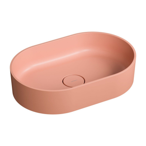 Omnires Ovo M+ Umywalka nablatowa 55x36 cm coral OVOUNCO