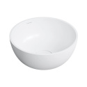 Omnires Shell M+ Umywalka nablatowa 35 cm biały mat SHELL350UNBM
