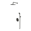 Omnires Y zestaw prysznicowy podtynkowy termostatyczny grafit SYSYT05GR
