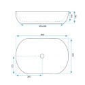 Rea Umywalka nablatowa Lisa REA-U6022