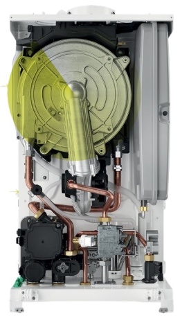 Beretta MYNUTE BOILER X 25B Kocioł gazowy kondensacyjny z wbudowanym zasobnikiem 2 x 15,5 L 20222206