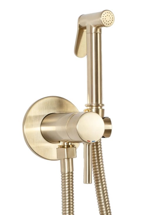 Rea Bateria Bidetowa Lungo Loop złota Szczotkowana REA-B6311