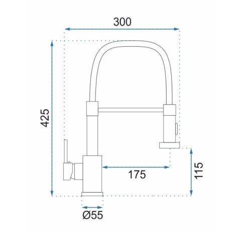Rea Bateria Kuchenna Colin Czarna REA-B4820