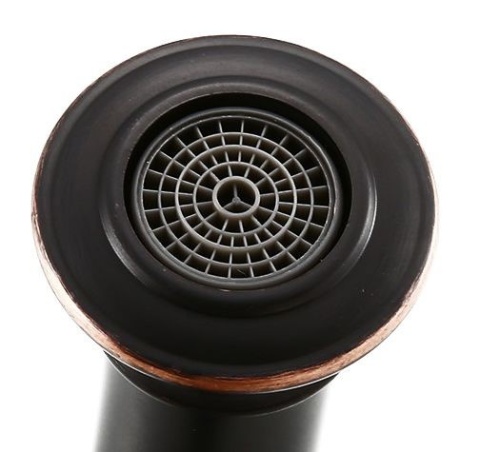 Rea Bateria umywalkowa Vintage Postarzana Czarna Wysoka REA-B0227