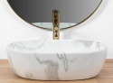 Rea Umywalka Nablatowa Amelia Marmo Shiny REA-U8001