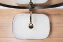 Rea Umywalka nablatowa Belinda Gold Edge REA-U8736