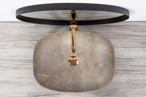 Rea Umywalka nablatowa Freja Beige REA-U6647