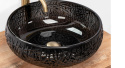 Rea Umywalka nablatowa ICE BLACK REA-U6660