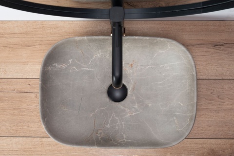 Rea Umywalka nablatowa Livia Beige Mat REA-U3802