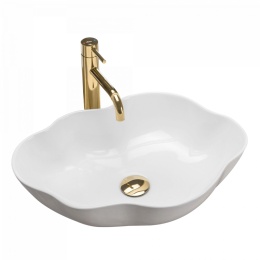 Rea Umywalka nablatowa Pearl White REA-U0265