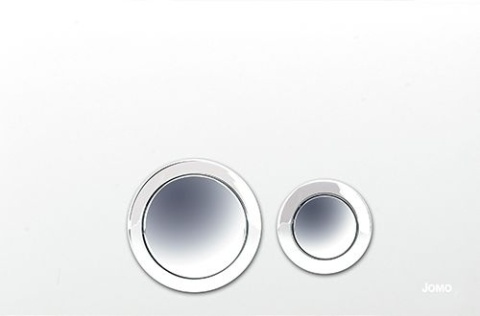 Werit/Jomo Elegance 2.0 Przycisk WC szkło biały mat 167-35001180-00/102-000000202