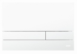 Werit/Jomo Exclusive 2.1 Przycisk WC szkło biały/biały 167-37009003-00/102-000000222