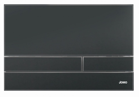 Werit/Jomo Exclusive 2.1 Przycisk WC szkło czarny mat/biały 167-37001120-00/102-000000215