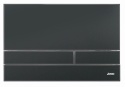 Werit/Jomo Exclusive 2.1 Przycisk WC szkło czarny mat/chrom połysk 167-41001120-00/102-000000257