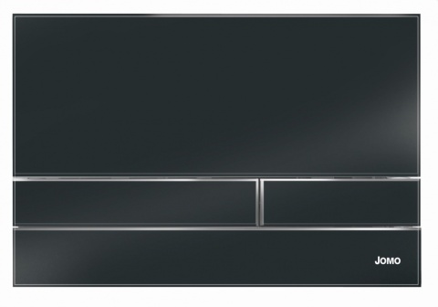 Werit/Jomo Exclusive 2.1 Przycisk WC szkło czarny/chrom połysk 167-41009005-00/102-000000268