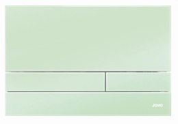Werit/Jomo Exclusive 2.1 Przycisk WC szkło zielony satynowy/chrom połysk 167-41001261-00/102-000000261