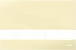 Werit/Jomo Exclusive 2.2 Przycisk WC szkło beżowy/chrom połysk 167-42001020-00/102-000000285