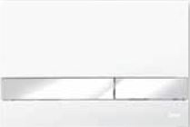 Werit/Jomo Exclusive 2.2 Przycisk WC szkło biały/chrom połysk 167-42009003-00/102-000000296