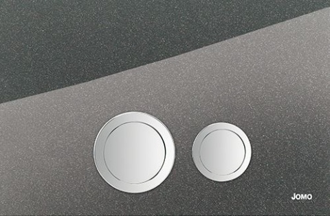 Werit/Jomo Elegance 2.0 Przycisk WC szkło czarny metaliczny 167-35001820-00