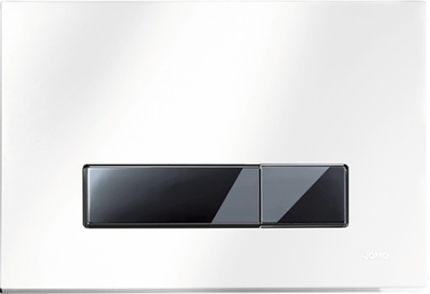 Werit/Jomo Trend Przycisk WC PCV biały/czarny 167-32000118-00/102-000000083