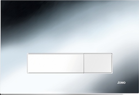 Werit/Jomo Trend Przycisk WC PCV chrom połysk/biały 167-32003601-00/102-000000092