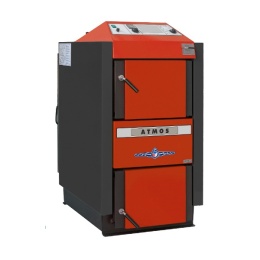 Atmos DC 15 GS Kocioł zgazujący drewno Generator 15 kW z wentylatorem wyciągowym