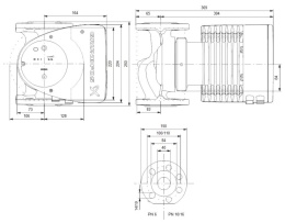 Grundfos MAGNA1 40-180 F 250 230V PN6/10 - Pompa obiegowa c.o. 99221307