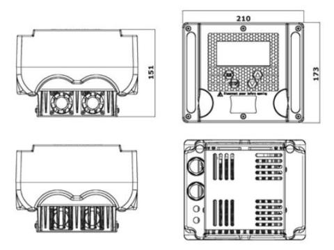 IBO Falownik IVR-10-030S IBO 0,37-2,2kW/12A/230V inwerter