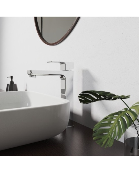 Lavita Bateria umywalkowa wysoka Aquila Chrome 5900378342786