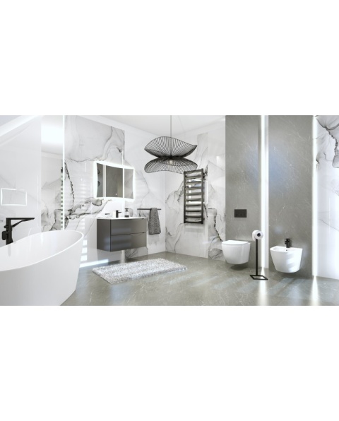 Lavita Grzejnik łazienkowy Hermes Black 1150 5903918026832