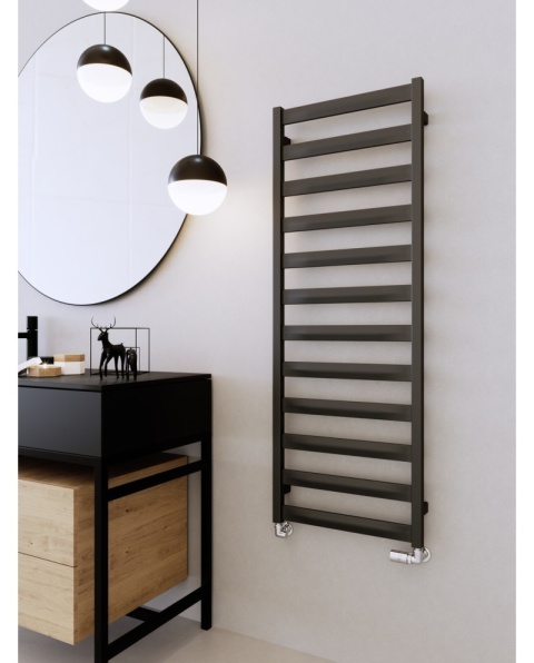 Lavita Grzejnik łazienkowy Hermes Black 1150 5903918026832