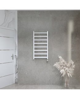 Lavita Grzejnik łazienkowy elektryczny Lungo White 1320 z grzałką White 5903918481426