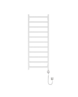 Lavita Grzejnik łazienkowy elektryczny Lungo White 1320 z grzałką White 5903918481426