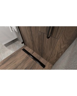 Lavita Odpływ liniowy Plate black 700 5908211470405