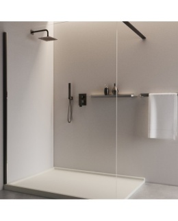 Lavita Podtynkowy zestaw prysznicowy z deszczownicą Aquila Matt Black 5900378342977