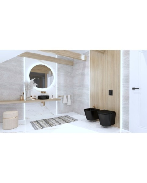 Lavita Umywalka nablatowa Cordoba Black 5908211404653