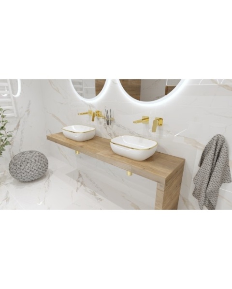 Lavita Umywalka nablatowa Costa Gold Line 5900378325116