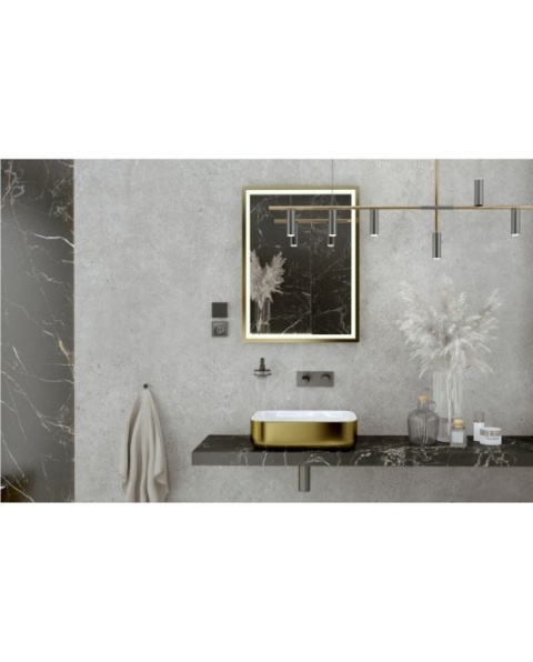 Lavita Umywalka nablatowa Galera Brushed Gold 5900378325741