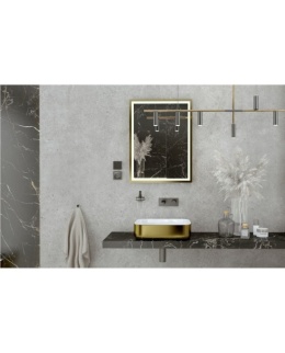 Lavita Umywalka nablatowa Galera Brushed Gold 5900378325741